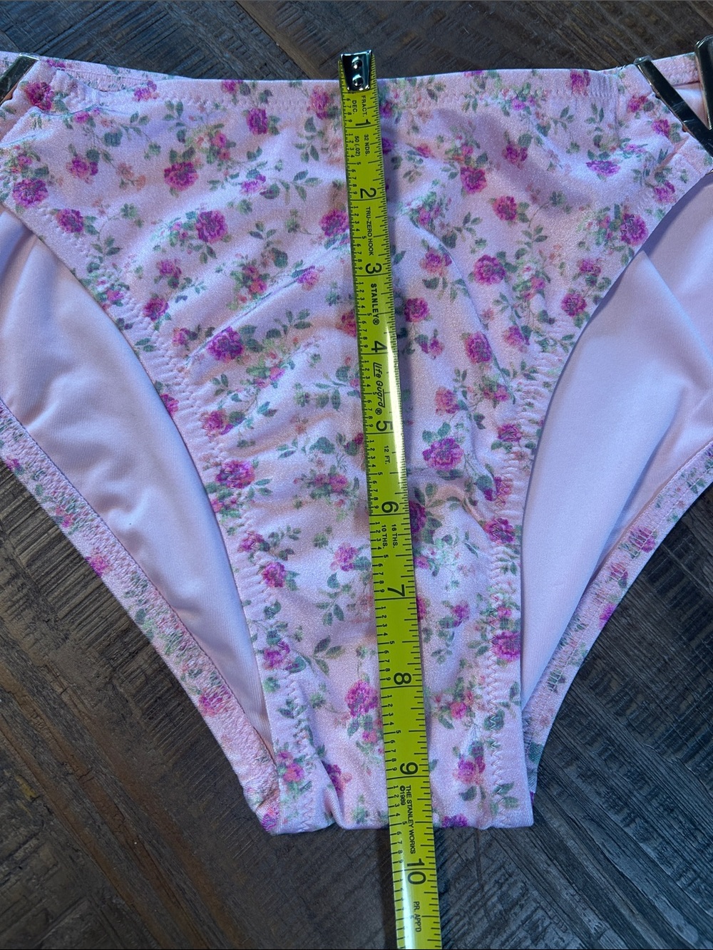 NWT Victoria’s Secret Venus Bloom Pink Ditsy Floral V Hardware‎ Bikini Set | XL - Picture 10 of 12